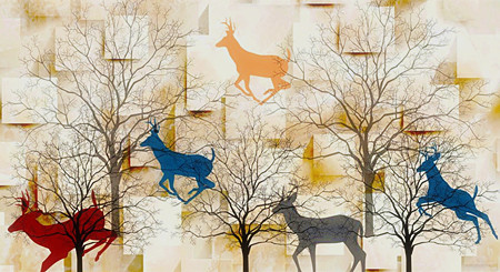 酒店設(shè)計(jì)中如何選對(duì)一副裝飾畫